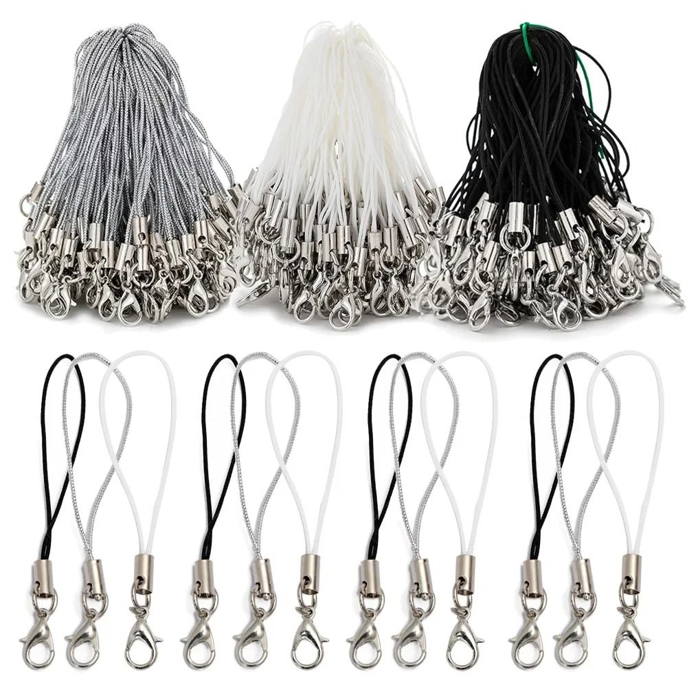Lobster Clasp Lanyard Strap Cord for DIY Keyring and Jewelry Making