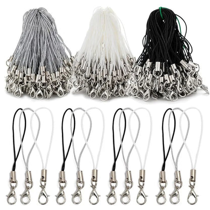 Lobster Clasp Lanyard Strap Cord for DIY Keyring and Jewelry Making