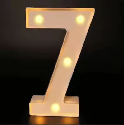 GlowUp Deluxe Alphabet  Number LED Decor Lamp  Customizable Home Wedding  Birthday Signage 18