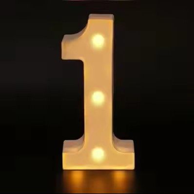 GlowUp Deluxe Alphabet  Number LED Decor Lamp  Customizable Home Wedding  Birthday Signage 10