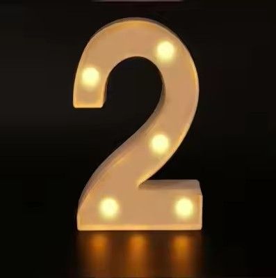 GlowUp Deluxe Alphabet  Number LED Decor Lamp  Customizable Home Wedding  Birthday Signage 13