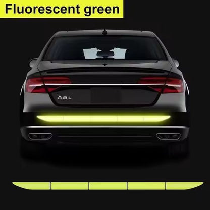 Premium Reflective Car Safety Strip  AntiCollision Warning Tape For Trunk  Bumper 4
