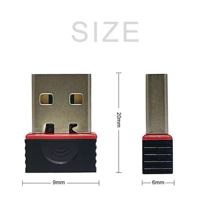 SuperLink WiFi 6 UltraMini USB Adapter  DriverFree HighSpeed WiFi Card For PCDesktop 3