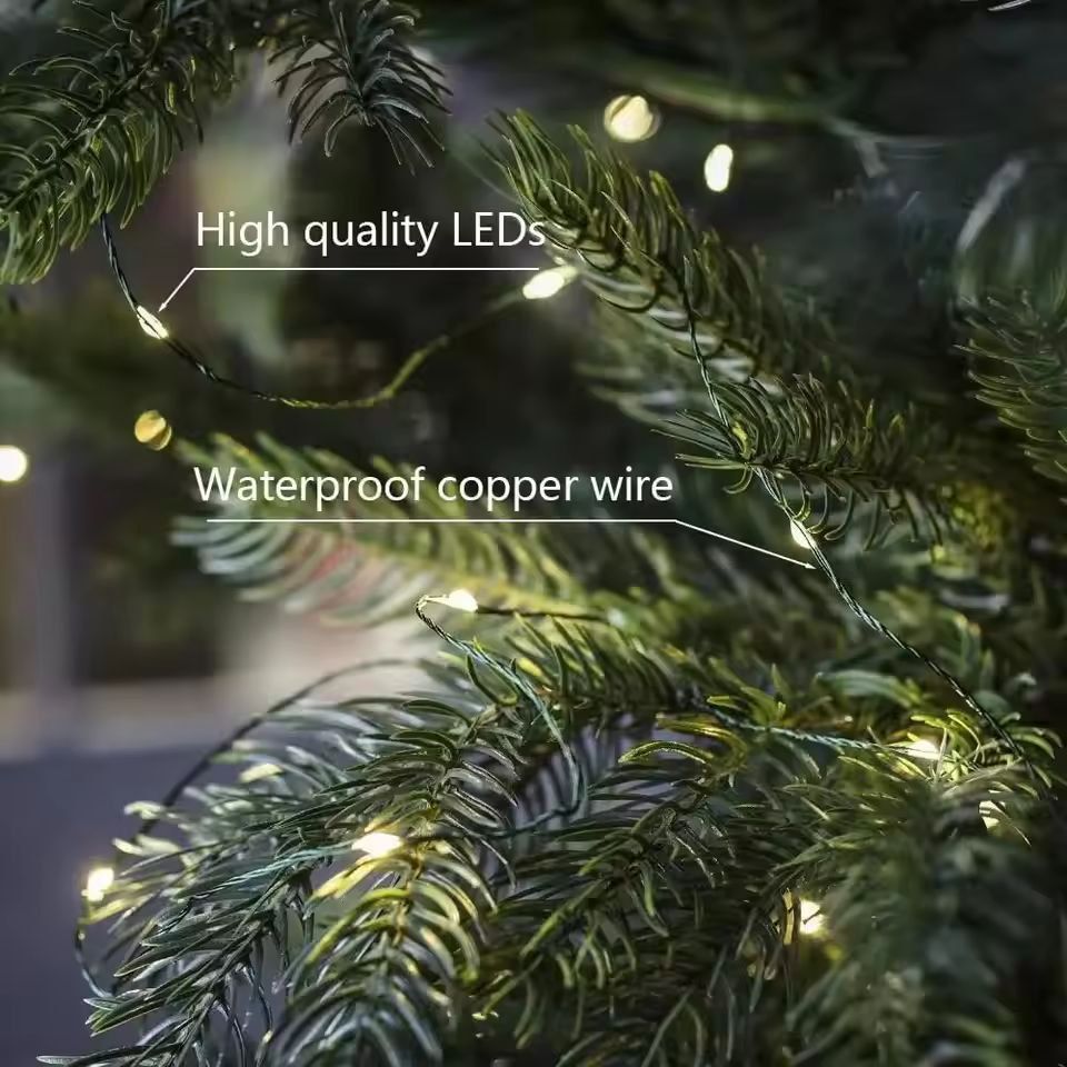 RadiantGlow 1000LED Outdoor Waterproof Fairy String Lights  Remote Control Christmas  Party Decor 3