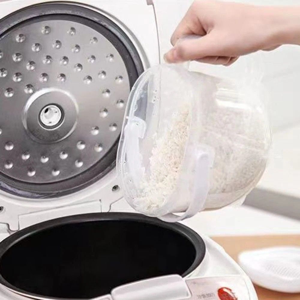 Rice Washing Automatic Device Set Quick Clean Grain Washer With Secure Latch 10