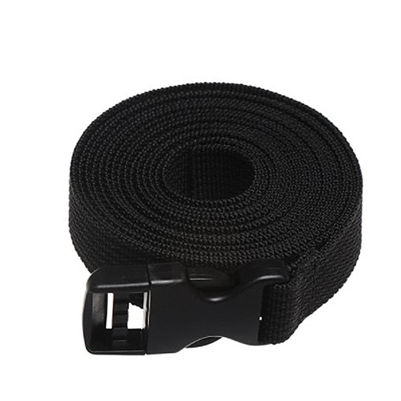 Travel Tied Nylon Cargo Tie Down Black Luggage Lash Belt Durable Strap With Cam Buckle Travel Kits  7