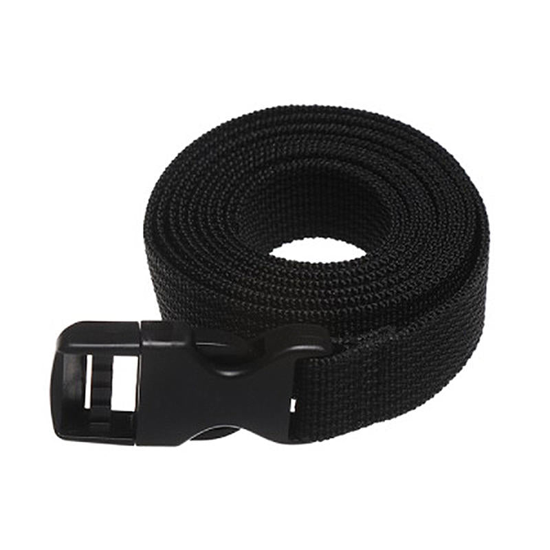 Travel Tied Nylon Cargo Tie Down Black Luggage Lash Belt Durable Strap With Cam Buckle Travel Kits  8