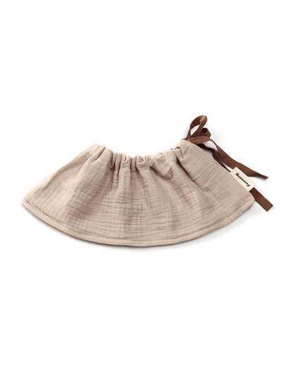 Baby Gauze Pure Cotton Saliva Towel, Double Sided Korean Version Shape, Class Autumn Winter Bib Strap