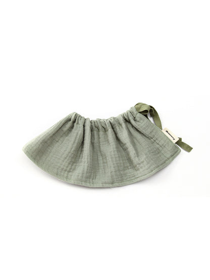 Baby Gauze Pure Cotton Saliva Towel, Double Sided Korean Version Shape, Class Autumn Winter Bib Strap