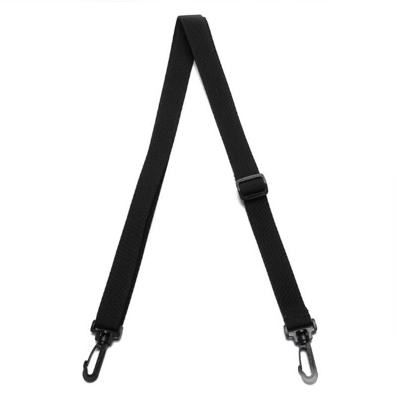 Black Long Straps Bag Accessories Adjustable Belts Replacement Shoulder Backpack Detachable Band Chronically Frequent Use Safety