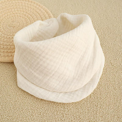 Infant Soft Burp Cloths Newborn Bibs Feeding Drool Bandana Baby Stuff Toddler Saliva Towel Solid Co 3