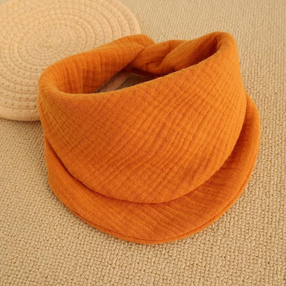 Infant Soft Burp Cloths Newborn Bibs Feeding Drool Bandana Baby Stuff Toddler Saliva Towel Solid Co 4