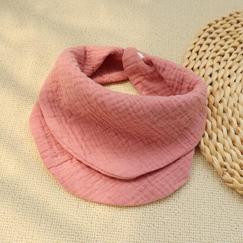 Infant Soft Burp Cloths Newborn Bibs Feeding Drool Bandana Baby Stuff Toddler Saliva Towel Solid Co 6