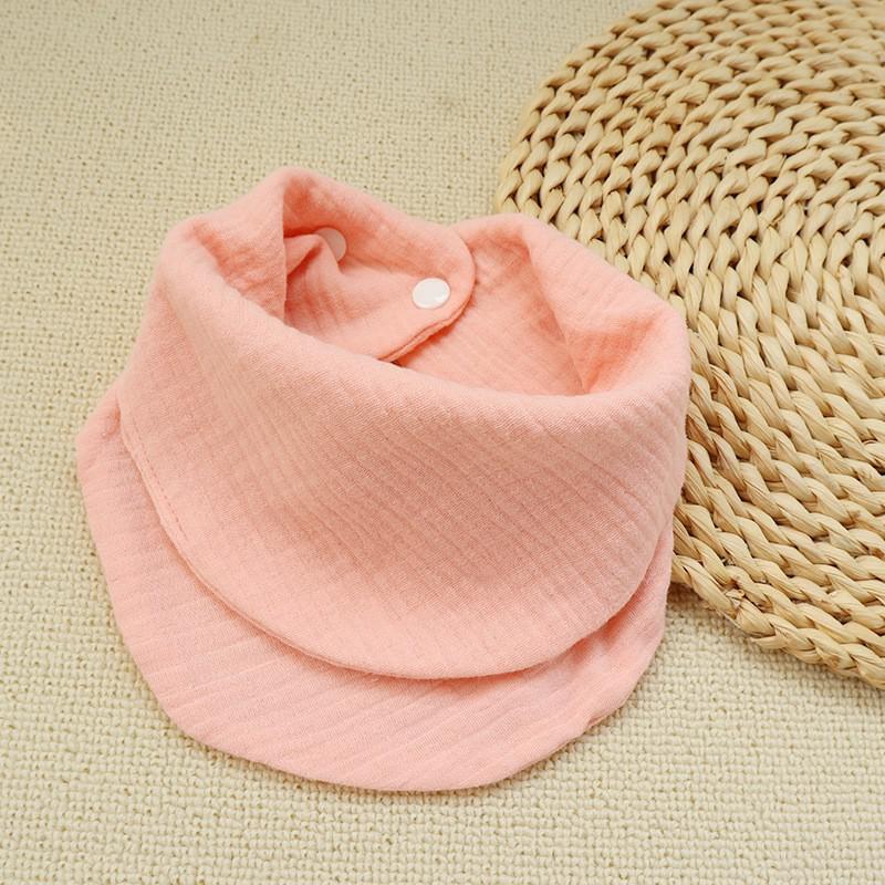 Infant Soft Burp Cloths Newborn Bibs Feeding Drool Bandana Baby Stuff Toddler Saliva Towel Solid Co 7