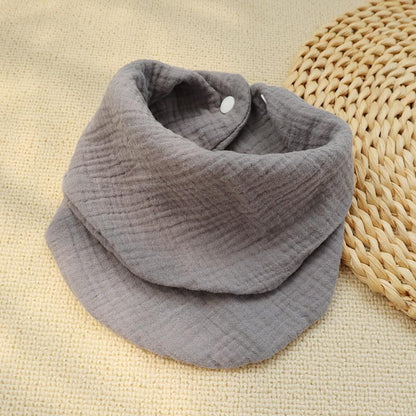 Infant Soft Burp Cloths Newborn Bibs Feeding Drool Bandana Baby Stuff Toddler Saliva Towel Solid Co 10