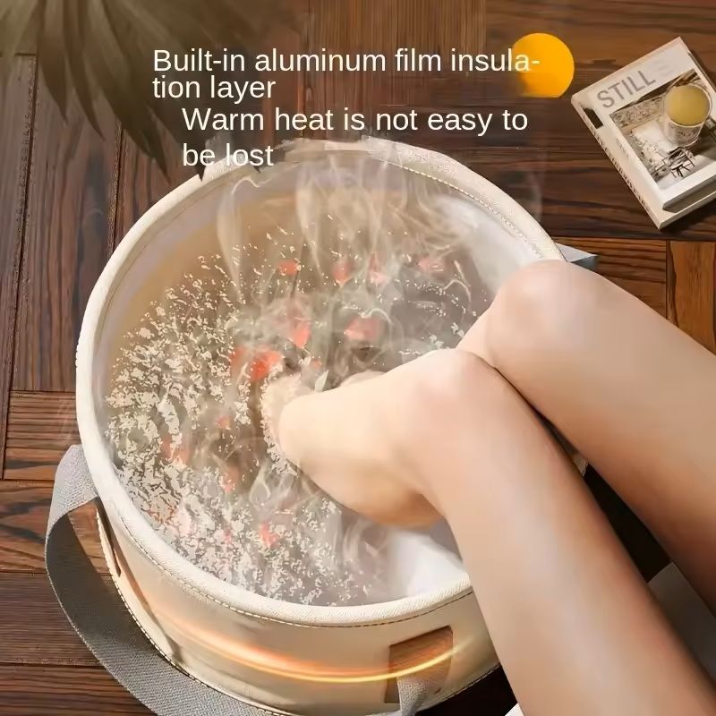 Premium Foot Bath Spa Tub Heated Soak With Massage Function And Adjustable Temperature Control 14