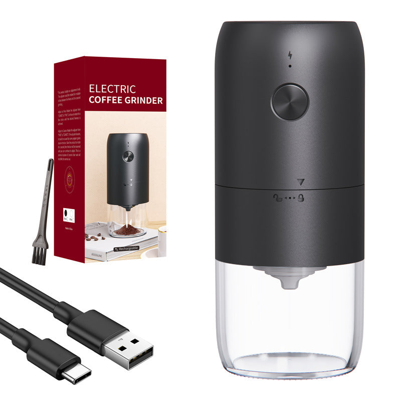 Portable Adjustable Coffee Grinder, USB Charge Electric Mini Coffee Machine, Ceramic Grinding Core, Professional Bean