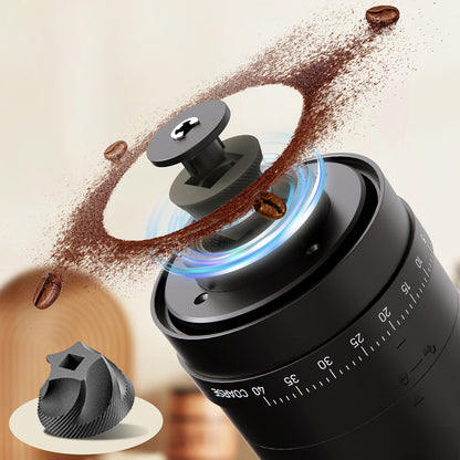 Portable Adjustable Coffee Grinder, USB Charge Electric Mini Coffee Machine, Ceramic Grinding Core, Professional Bean