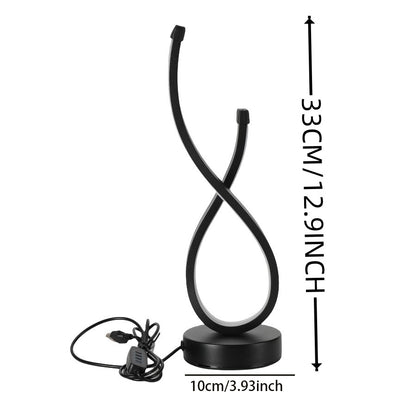 Bedroom Bedside Led Table Lamp Luminous Decorative Table Light Creative Coffee Shop Nightlight For  4