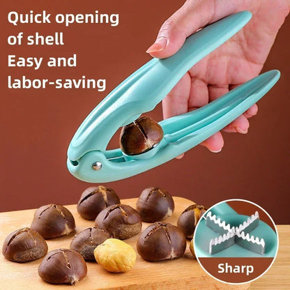 Walnut Pliers Home Metal Chestnut, Nuts Sheller Chestnut Clip, Sheller Nut Opener Cutter Shelling Kitchen Tools
