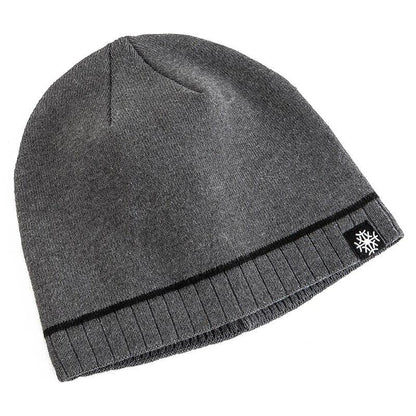 Outdoor Men Warm Ski Beanie Cap Hot Sale Winter Hats Casual Snow Label Decor Winter Luxury Knitted  1