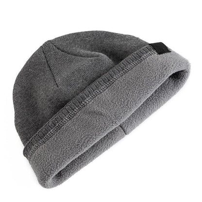 Outdoor Men Warm Ski Beanie Cap Hot Sale Winter Hats Casual Snow Label Decor Winter Luxury Knitted  3