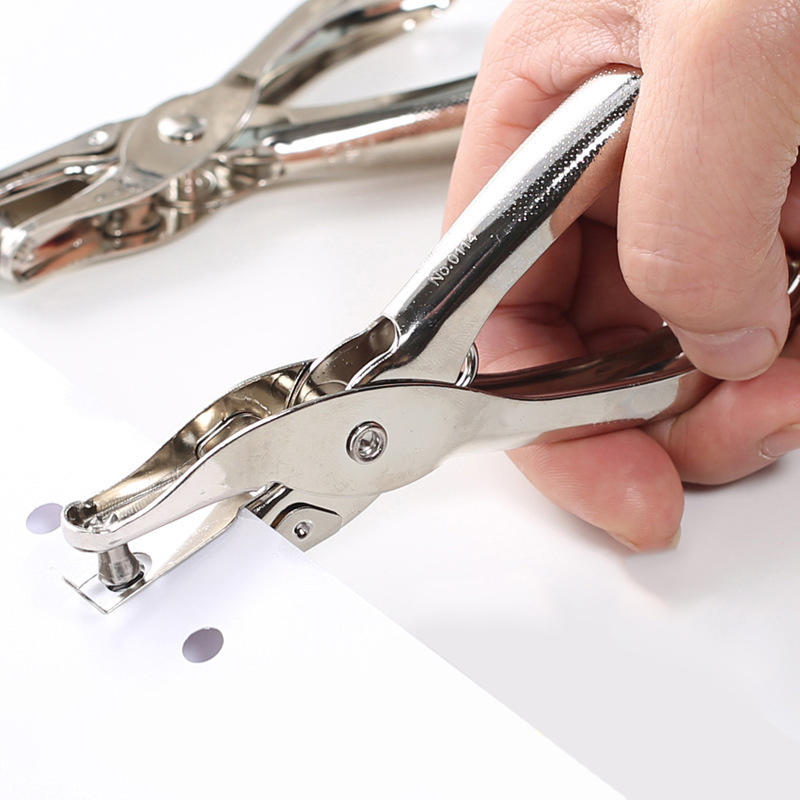 Single Hole Puncher, Metal Pore Diameter Punch, Punch Pliers, Hand Paper Scrap Booking Punches, Punching Tools