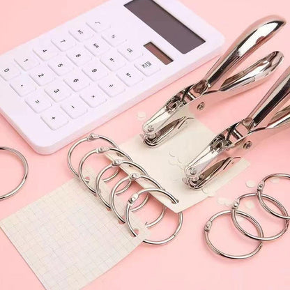 Single Hole Puncher, Metal Pore Diameter Punch, Punch Pliers, Hand Paper Scrap Booking Punches, Punching Tools