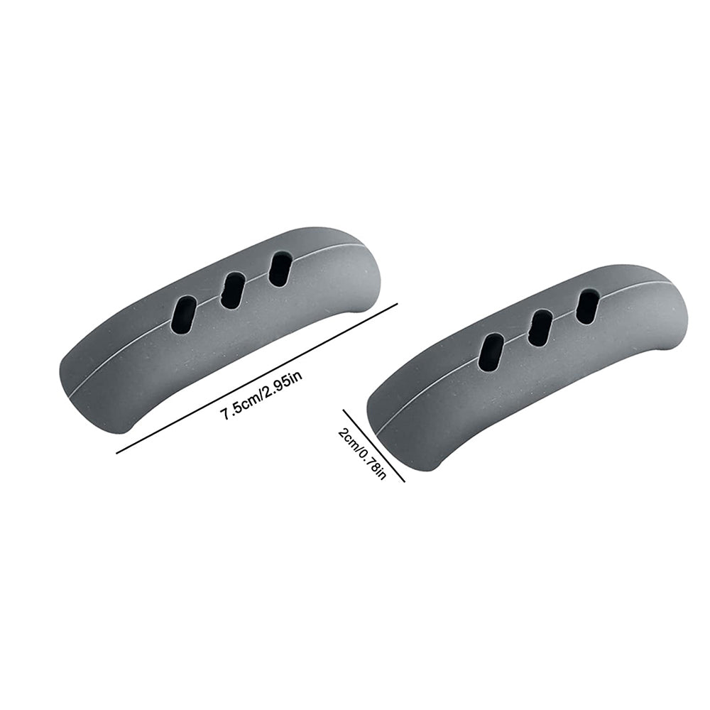 Heat Insulation Assist Handle Holder, Silicone Pan Handle Cover, Grip Sleeve Kitchen Gadgets for Easy Safe Use