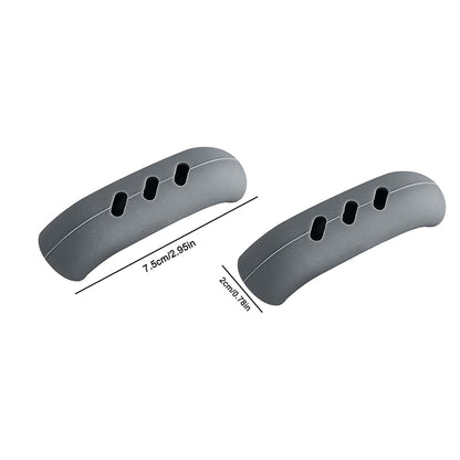 Heat Insulation Assist Handle Holder, Silicone Pan Handle Cover, Grip Sleeve Kitchen Gadgets for Easy Safe Use
