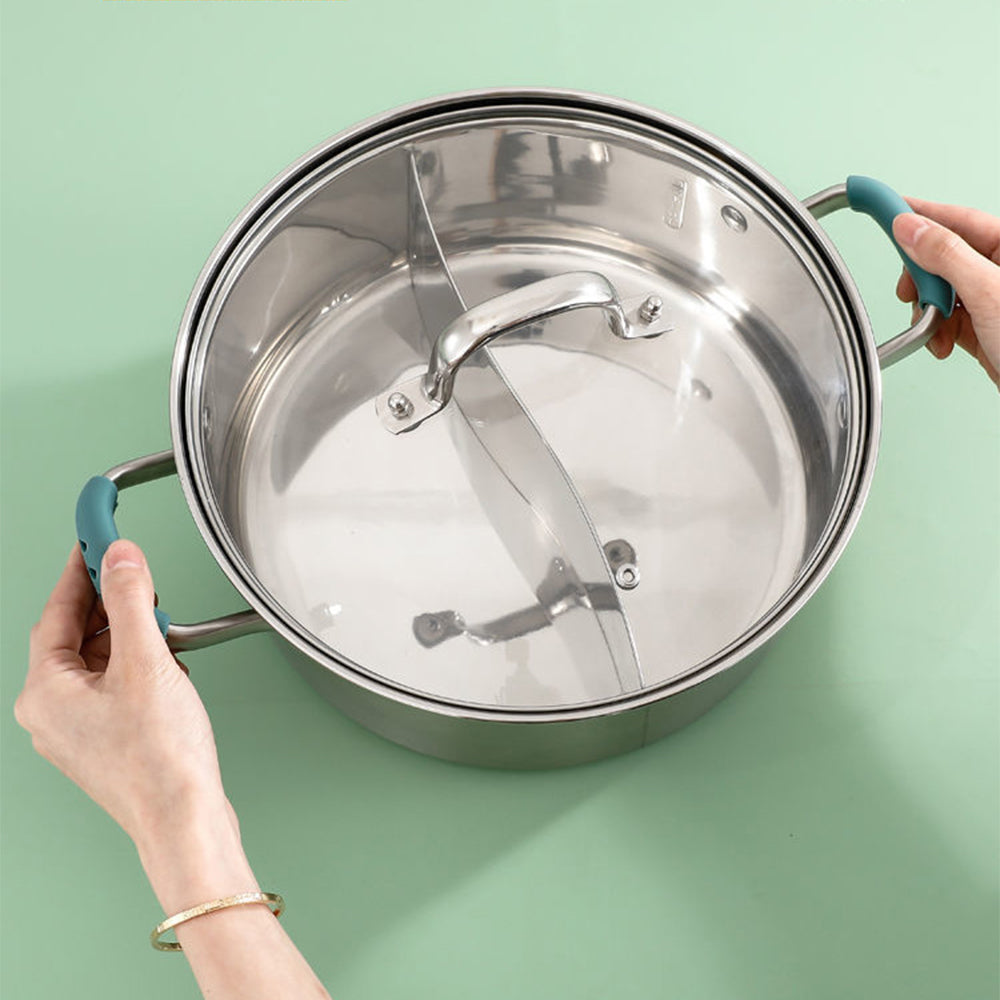 Heat Insulation Assist Handle Holder, Silicone Pan Handle Cover, Grip Sleeve Kitchen Gadgets for Easy Safe Use