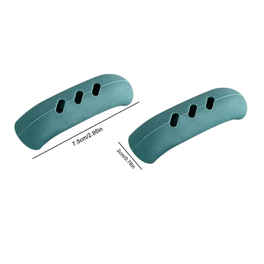 Heat Insulation Assist Handle Holder, Silicone Pan Handle Cover, Grip Sleeve Kitchen Gadgets for Easy Safe Use
