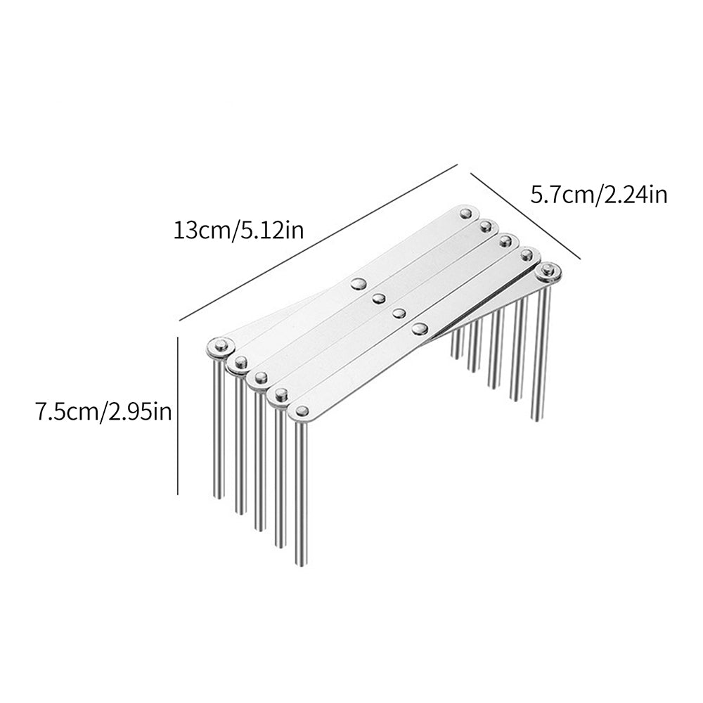 Retractable Foldable Stainless Steel Pot Lid Rack, Pan Lid Organizer Plate Dish Holder Shelf, Kitchen Gadgets Tableware
