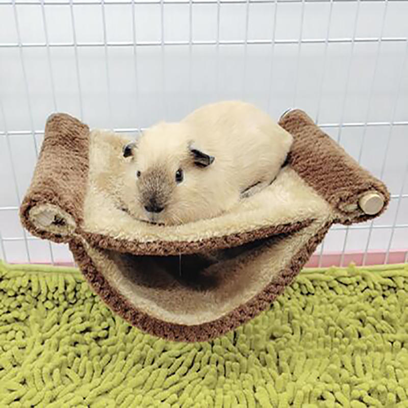 Warm Plush Small Pet Sleeping Bag Nest Hamster Hammock For Rat Squirrel Hanging Cage House Accessor 6