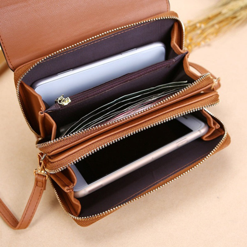 Korean Handbag Womens Wallet Multi Card Large Capacity Shoulder Bag Mobile Phone Packet 1