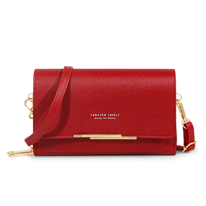 Korean Handbag Womens Wallet Multi Card Large Capacity Shoulder Bag Mobile Phone Packet 11