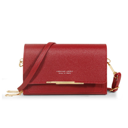 Korean Handbag Womens Wallet Multi Card Large Capacity Shoulder Bag Mobile Phone Packet 16