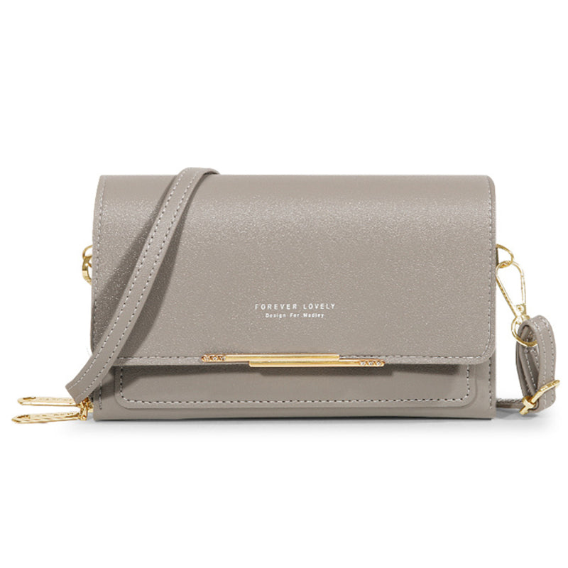 Korean Handbag Womens Wallet Multi Card Large Capacity Shoulder Bag Mobile Phone Packet 17