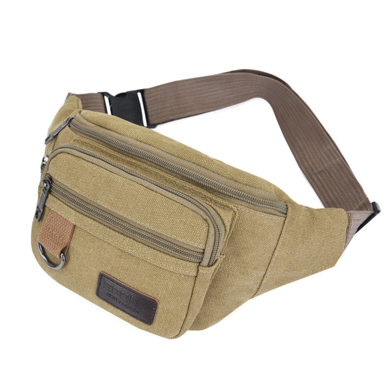 Multifunctional Mens Waist Bag Large Capacity Phone Wallet Multifunctional Males Shoulder Bags 5