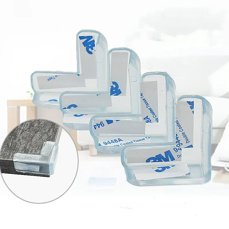 L Shape Transparent Baby Safety Table Corner Guards Furniture Edge Protector For Children Protectio 3