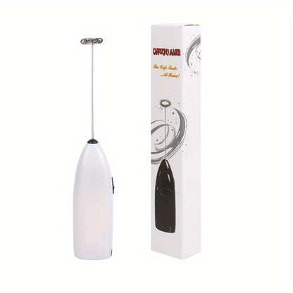 Mini Battery Powered Milk Frother Handheld Electric Egg Beater Coffee Drink Mixer For Kitchen Use 5