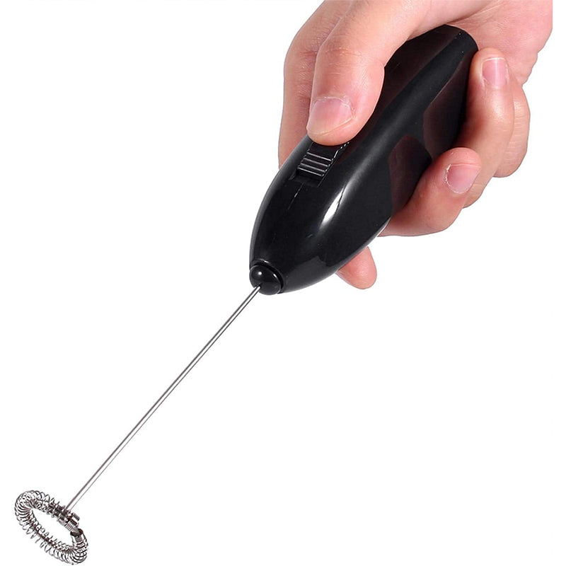 Mini Battery Powered Milk Frother Handheld Electric Egg Beater Coffee Drink Mixer For Kitchen Use 8