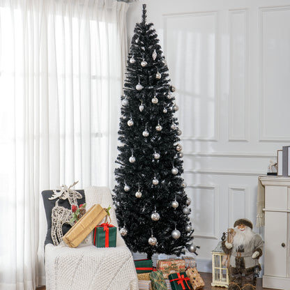 Artificial Christmas Tree, Realistic Holiday Decoration, Space Saving Modern Seasonal Look