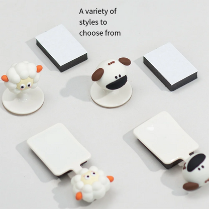 Portable Lovely Cartoon Toilet Lifting Device, No Punching Required, WC Handle, Anti-dirty Lid Lift Tool