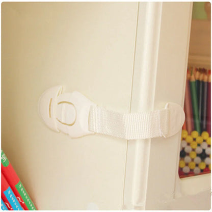 Child Toddler Safety Lock for Kids, Coffee, White, Black Drawer Refrigerator Lock