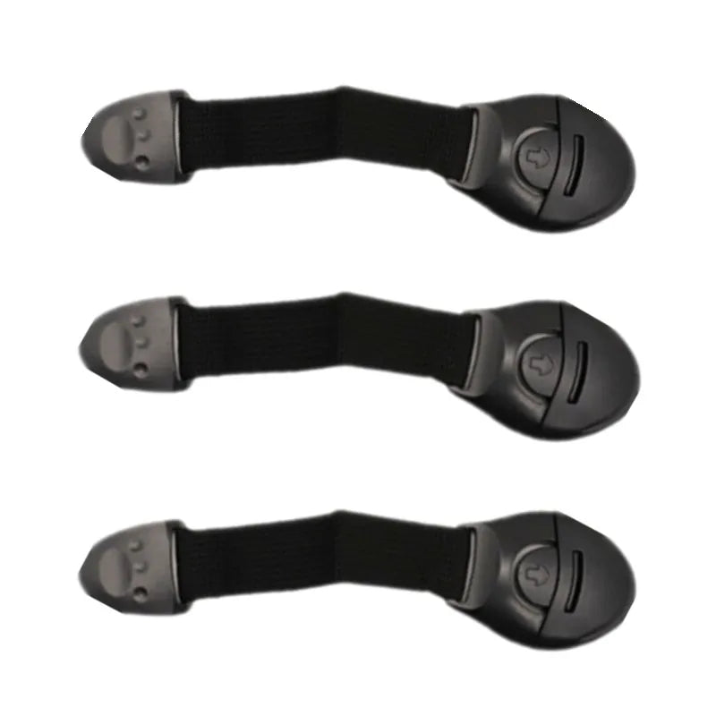 Child Toddler Safety Lock for Kids, Coffee, White, Black Drawer Refrigerator Lock