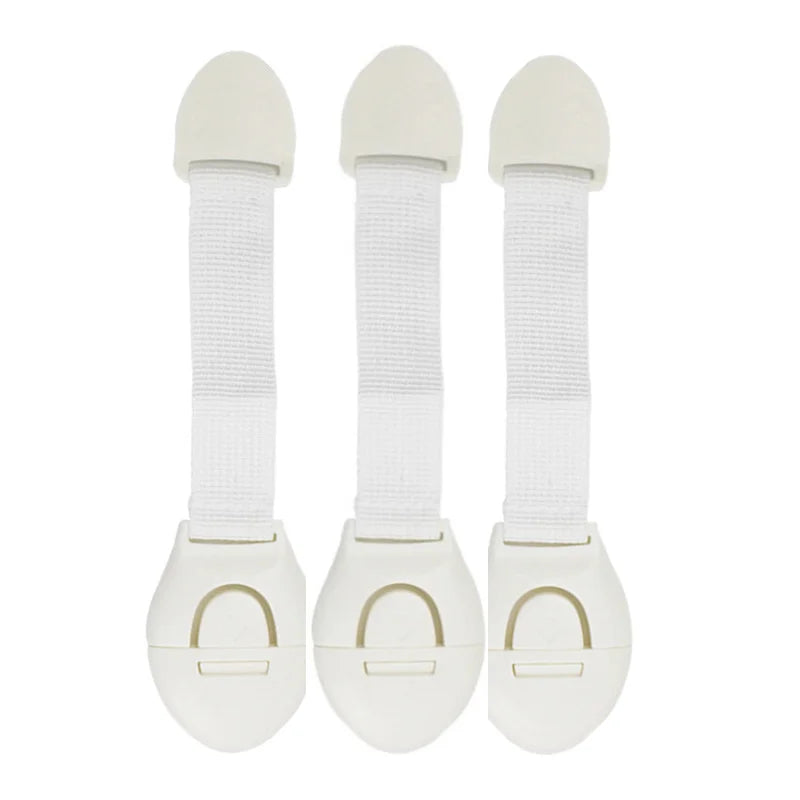 Child Toddler Safety Lock for Kids, Coffee, White, Black Drawer Refrigerator Lock