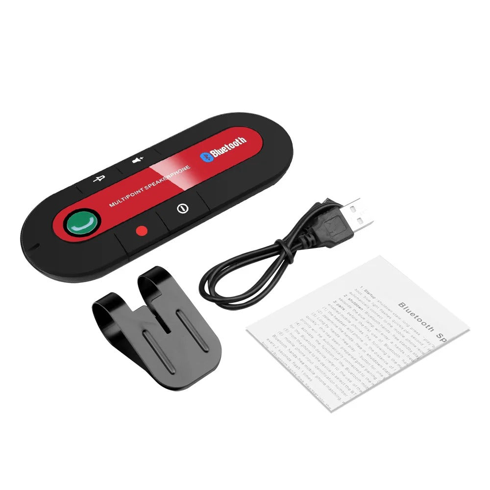 Wireless Audio Receiver Bluetooth Speaker Handsfree Car Kit MP3 Player 6