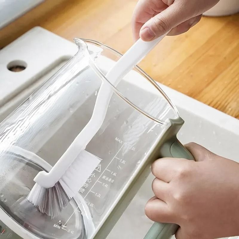 Japanese Sink And Motorcycle Cleaning Brush Long Handle Elbow Design 1