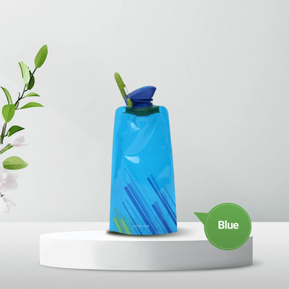 Foldable Flexible Reusable Water Bottle for Travel Camping